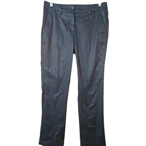 Stile Benetton Black Dress Pants with Pockets Size 10